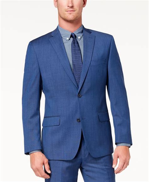 michael kors blue mens jacket|Michael Kors men's suit jacket.